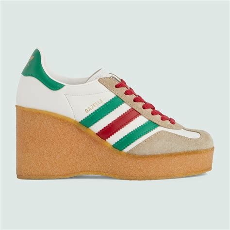 gucci adidas wedge sneakers|gucci x adidas gazelle.